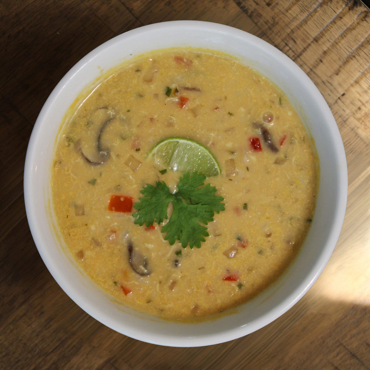 Thai Coconut Chicken and Rice Soup Quart image 0