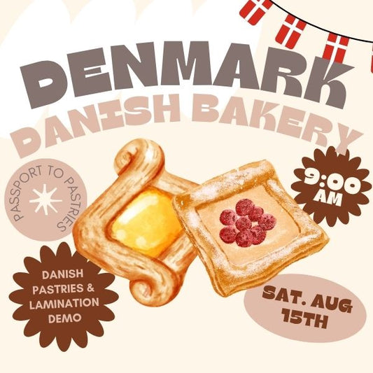 Denmark: Copenhagen Bakery — Saturday, August 15 • 9:00am