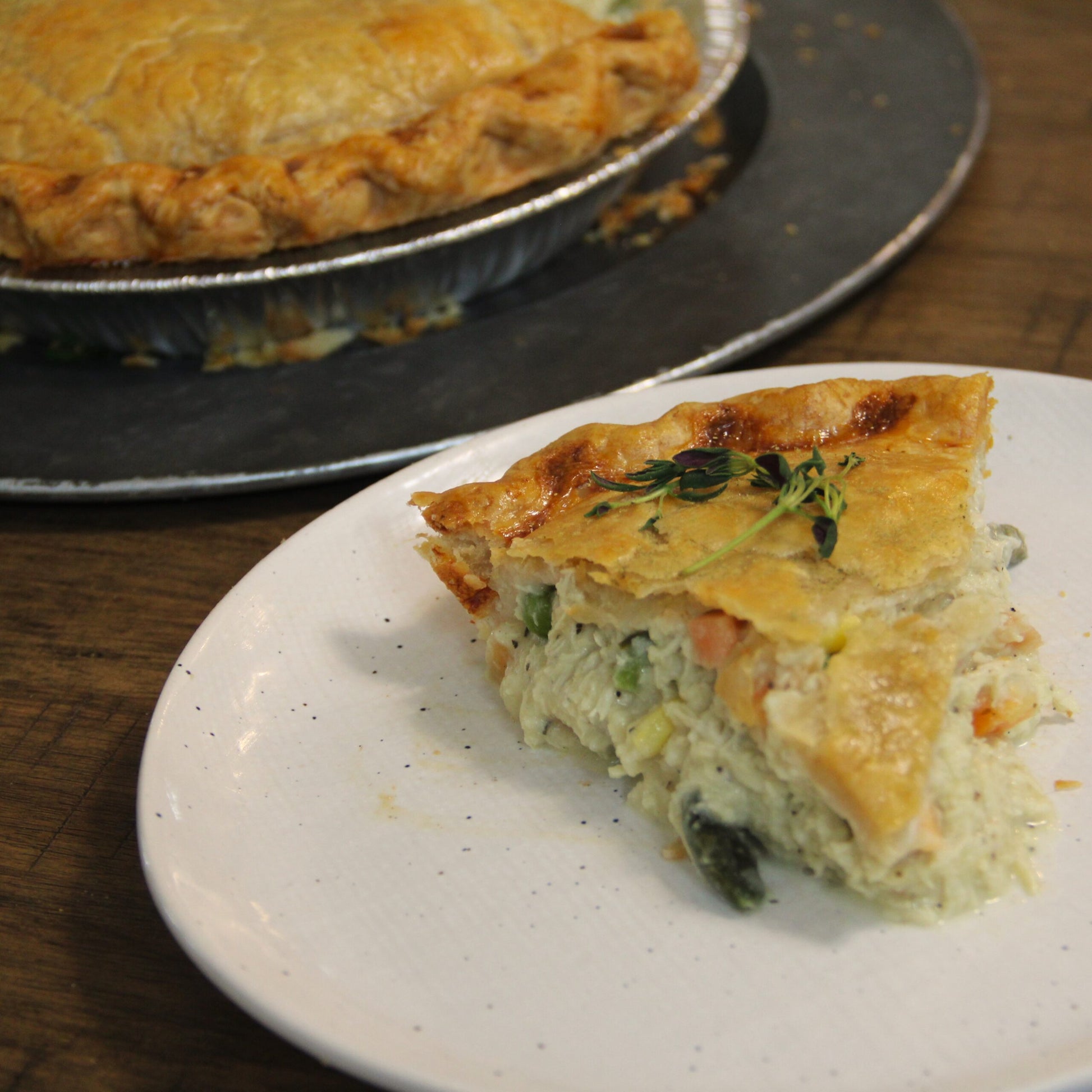 Garlic Herb Chicken Pot Pie - 9 inch image 0