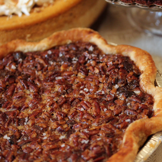 Dark Chocolate Bourbon Pecan Pie image 0