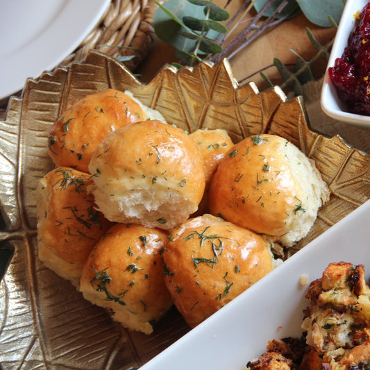 Garlic Herb Yeast Rolls