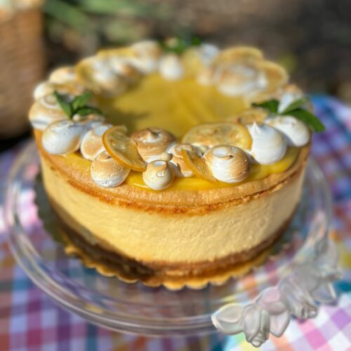 Lemon Vanilla Bean Cheesecake